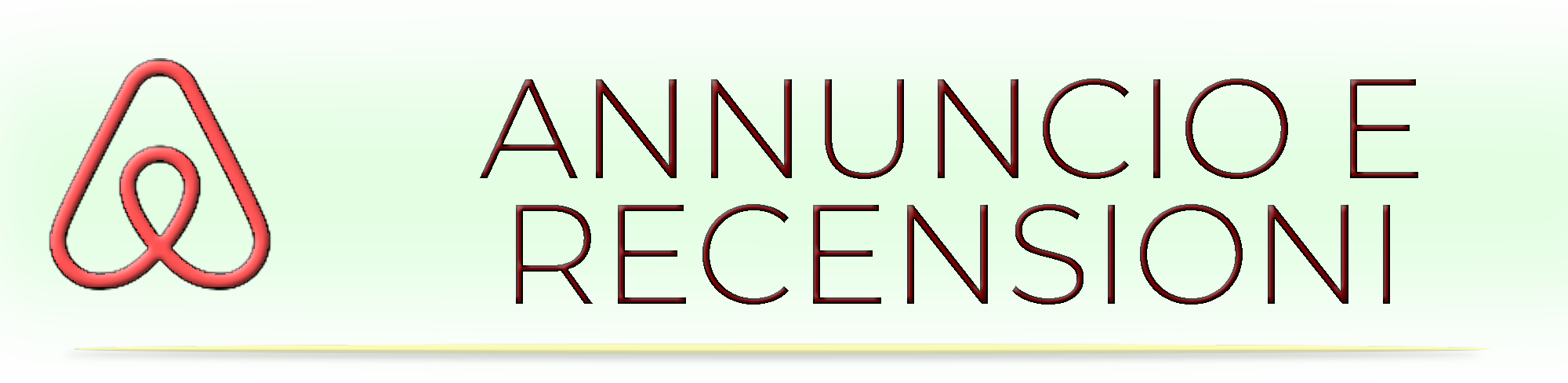 annuncio airbnb e recensioni